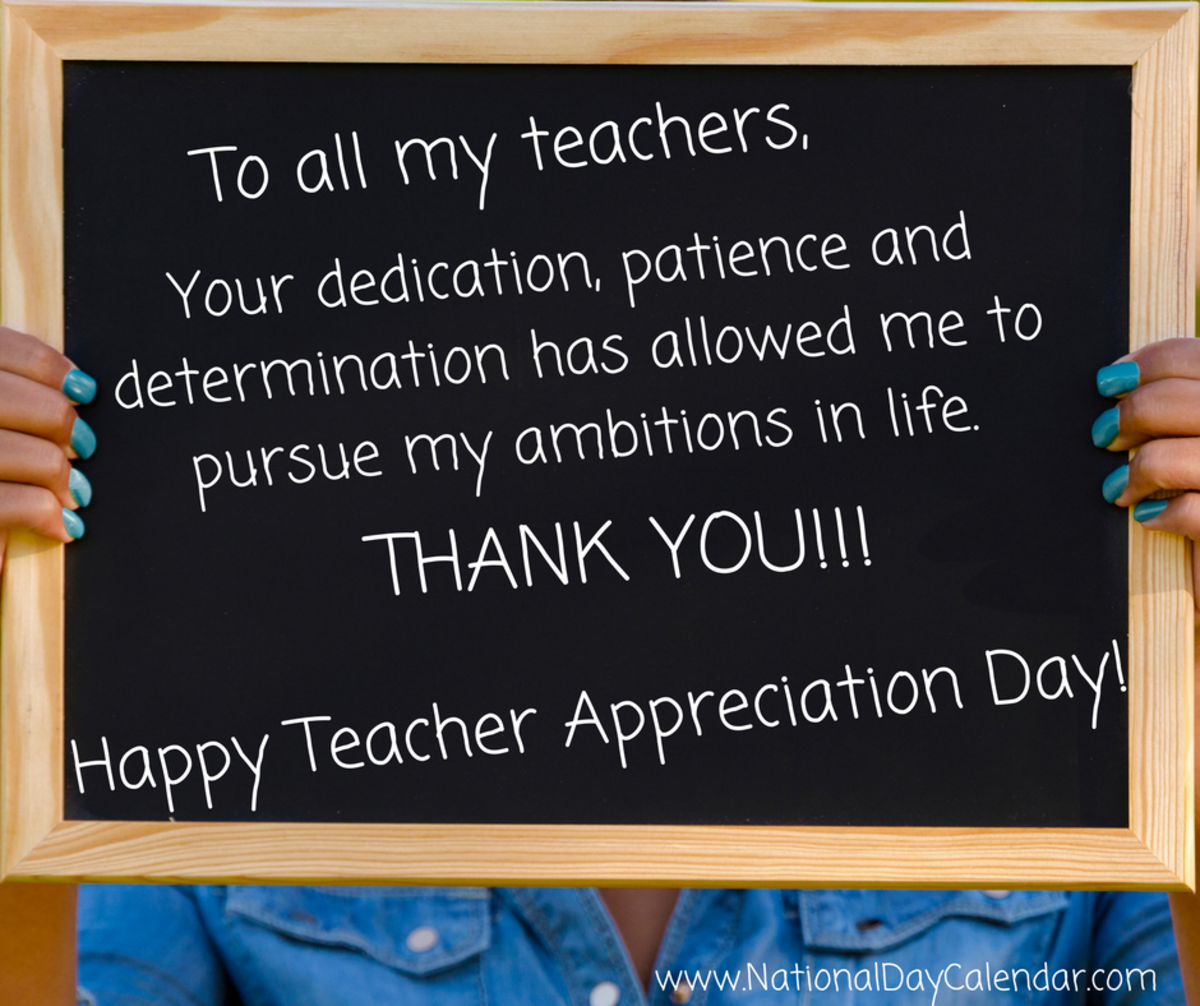 Teacher Appreciation Day
